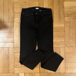 J.Crew Black Skinny Jeans Size 27
